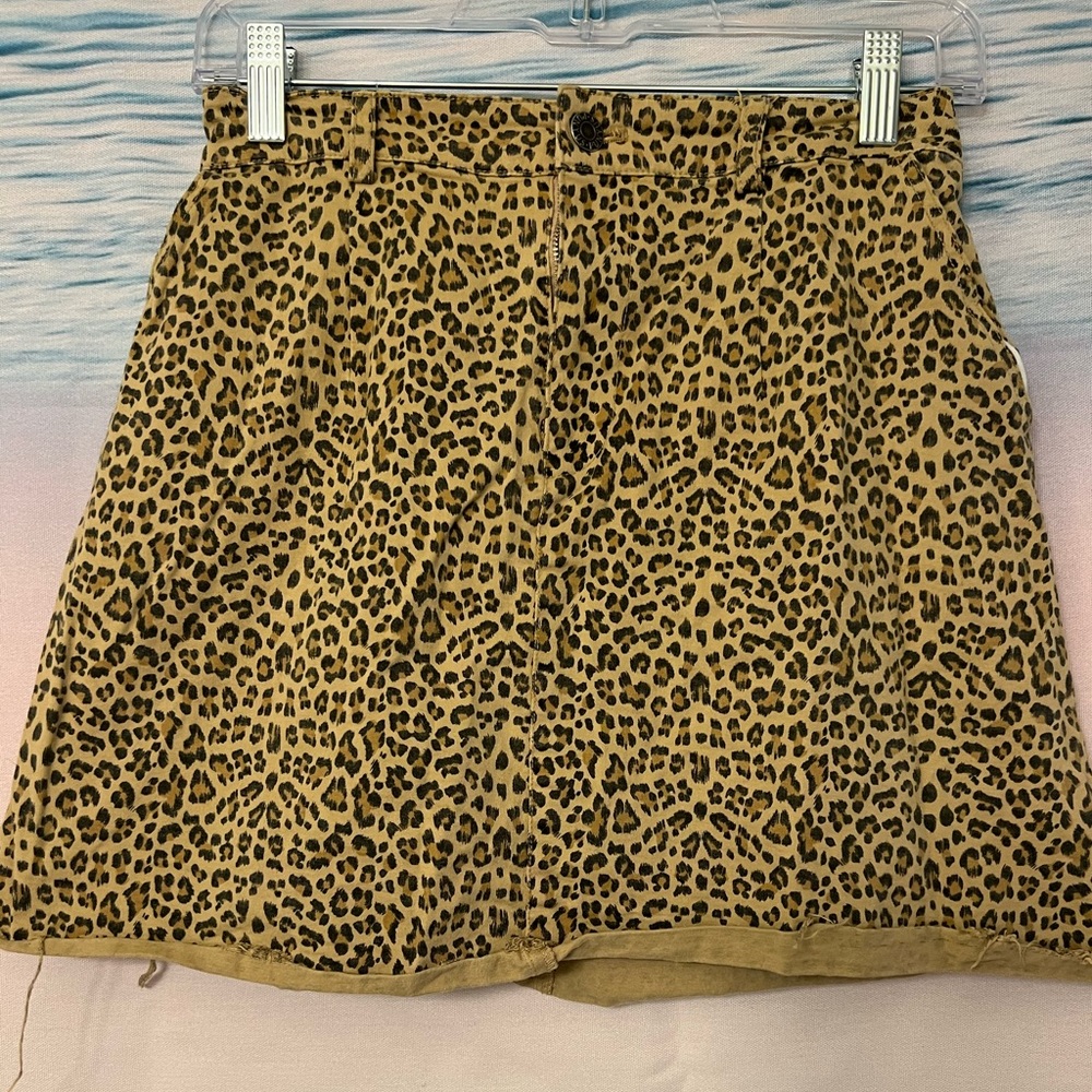 Punyus Japanese leopard print mini skirt 🎀 cute kawaii gyaru gal